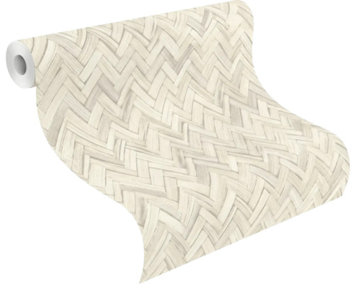 Rouleau de papier peint avec motif tressé