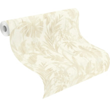 Rouleau de papier peint à motif végétal