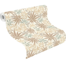 Tapetenrolle mit floralem Muster