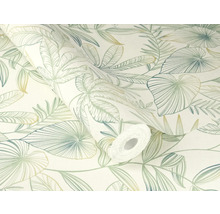 Tapetenrolle mit Blattmuster