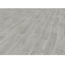 Sol PVC Primetex 2200 Noma Cloud gris largeur 200 cm (au mètre)