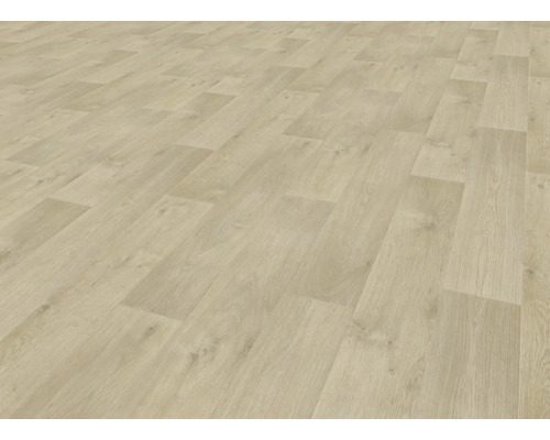 Surface de plancher stratifié clair avec motif à chevrons