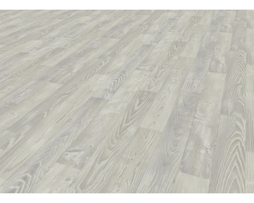 Stratifié posé avec structure en bois