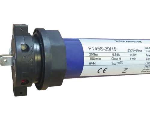 Moteur tubulaire FT45S-20/15