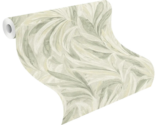Tapetenrolle mit Blättermotiv