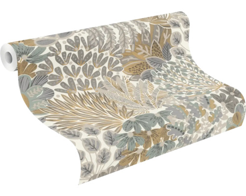 Rouleau de papier peint à motifs floraux