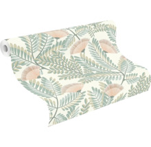 Tapetenrolle mit floralem Muster
