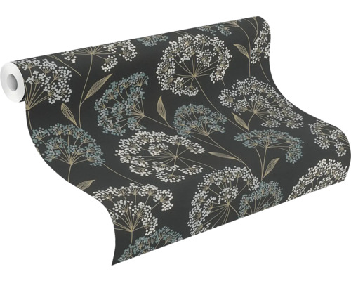 Tapetenrolle mit Blumendekor