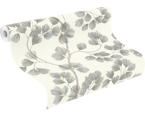 Rouleau de papier peint à motif floral