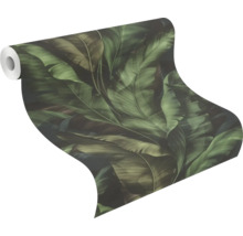 Papier peint intissé autocollant 370034 Rio feuille vert 6x0,53m