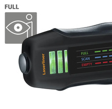 Indicateur de niveau Laserliner pour le contrôle des matériaux avec écran LED