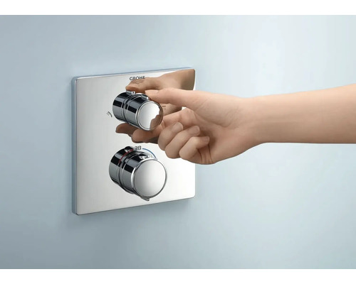 Robinet thermostatique Grohe avec main