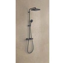 Robinet de douche avec douche de tête et douchette avec jet d''eau