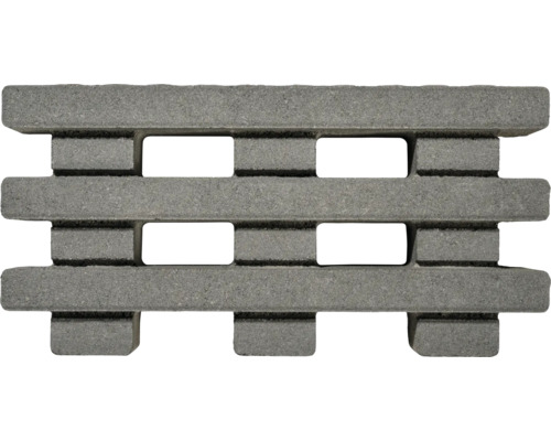 Dalle alvéolée en béton pour la fixation des pelouses