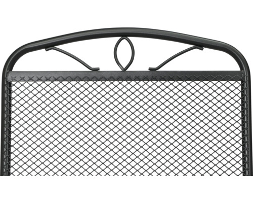 Étagère métallique avec grillage