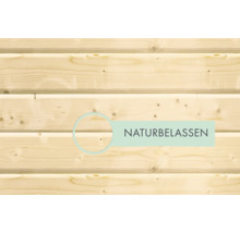 Holzfassade natur