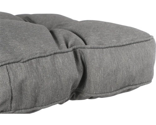 Gros plan d''un coussin d''assise gris