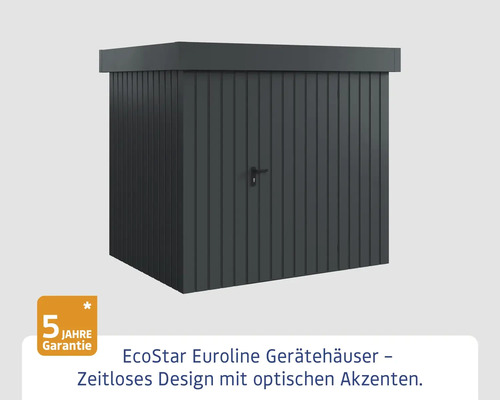 Metall Gerätehaus mit Griff