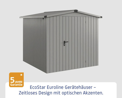 Metall Gerätehaus mit Tür