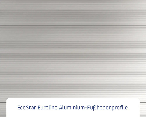 EcoStar Euroline Aluminium Bodenprofil.