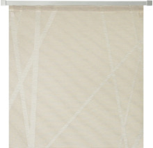 Raffrollo mit horizontalem Streifenmuster