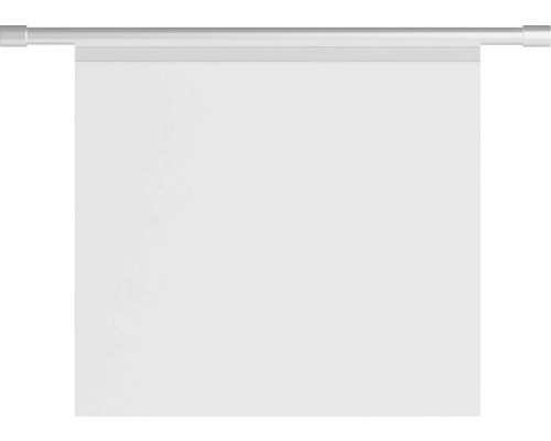 Weißes Seitenzugrollo mit Zugschnur