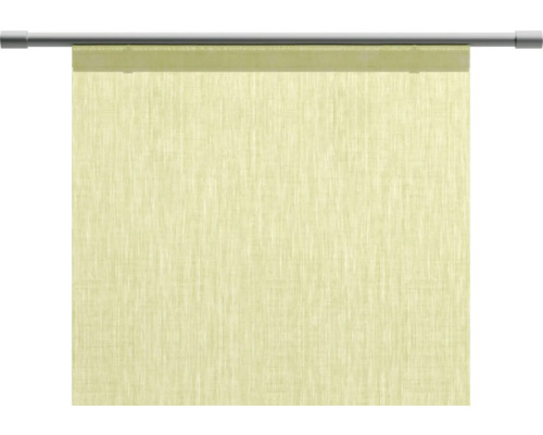 Gardine mit Ösen und Gardinenstange