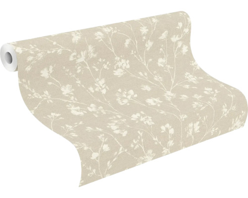 Rouleau de papier peint à motif floral