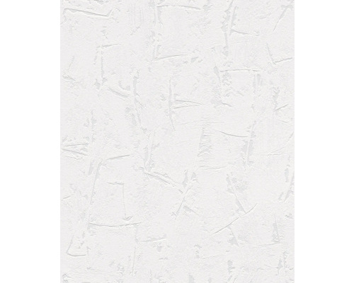 Papier peint structuré blanc