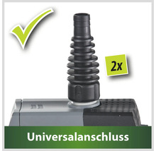 Universalanschluss für Teichpumpe