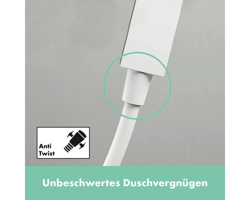 Symbol für Verdrehschutz an einer Duscharmatur