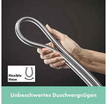 Brausegarnitur hansgrohe Pulsify S 100 1jet EcoSmart+ chrom glänzend Brausestangenlänge 950 mm 24383000