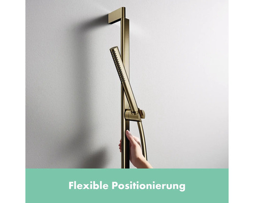 Brausestange mit Handbrause und flexibler Positionierung