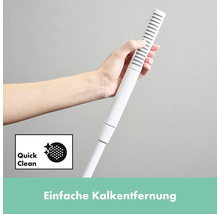 Brausegarnitur hansgrohe Pulsify S 100 1jet EcoSmart+ weiß matt Brausestangenlänge 663 mm 24373700
