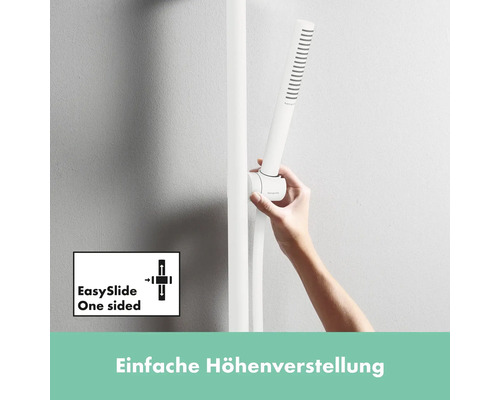 Brausestange mit Duschkopf und Höhenverstellung