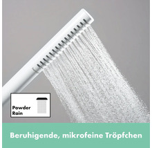 Brausegarnitur hansgrohe Pulsify S 100 1jet EcoSmart weiß matt Brausestangenlänge 950 mm 24382700