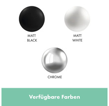 Brausegarnitur hansgrohe Pulsify E 100 1jet EcoSmart+ schwarz matt Brausestangenlänge 663 mm 24371670