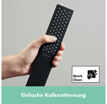 Brausegarnitur hansgrohe Pulsify E 100 1jet EcoSmart+ schwarz matt Brausestangenlänge 663 mm 24371670