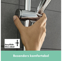Brausegarnitur hansgrohe Rainfinity S Puro 130 3jet EcoSmart chrom glänzend Brausestangenlänge 1008 mm 28744000