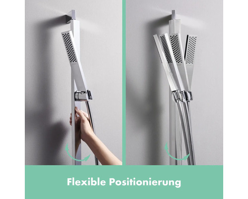 Brausestange mit flexibler Positionierung