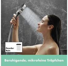 Brausegarnitur hansgrohe Rainfinity S Puro 130 3jet EcoSmart chrom glänzend Brausestangenlänge 1008 mm 28744000