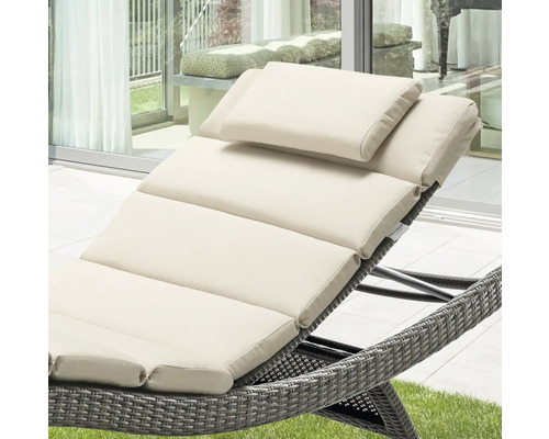 Bain de soleil avec coussin