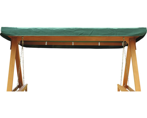 Holzschaukel mit Sonnendach