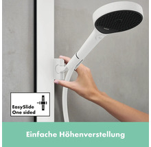 Duschsäule inkl. Thermostat hansgrohe Rainfinity 250 1jet EcoSmart weiß matt 28742700