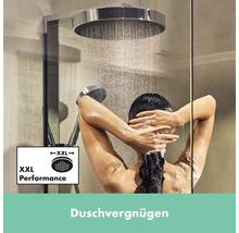 Duschsäule inkl. Thermostat hansgrohe Rainfinity 360 1jet chrom glänzend 26853000
