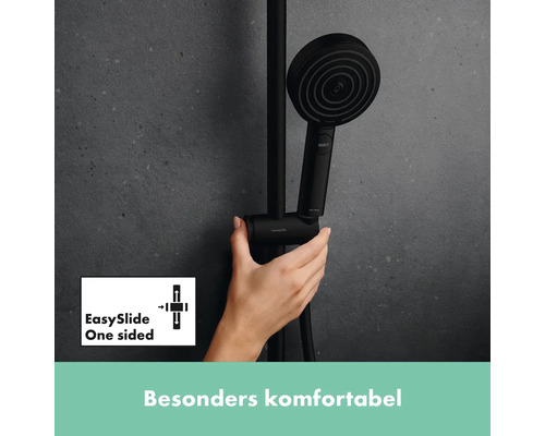 Handbrause mit EasySlide One sided Funktion und Bedienelement