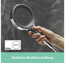 Duschsäule inkl. Thermostat hansgrohe Rainfinity 360 1jet chrom glänzend 26853000