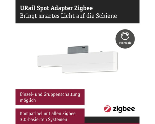 URail Spot Adapter Zigbee, dimmbar