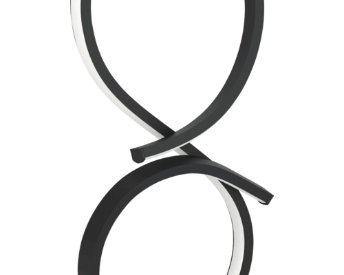 Luminaire décoratif avec un design incurvé pour l''intérieur