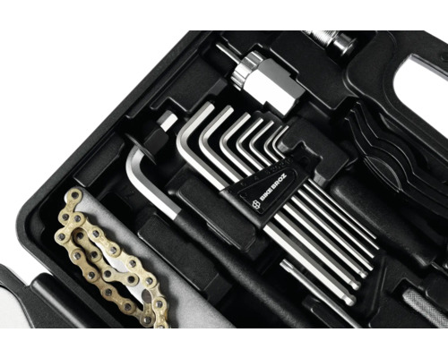 Kit d''outils pour vélo avec clés Allen, chaînes et autres outils